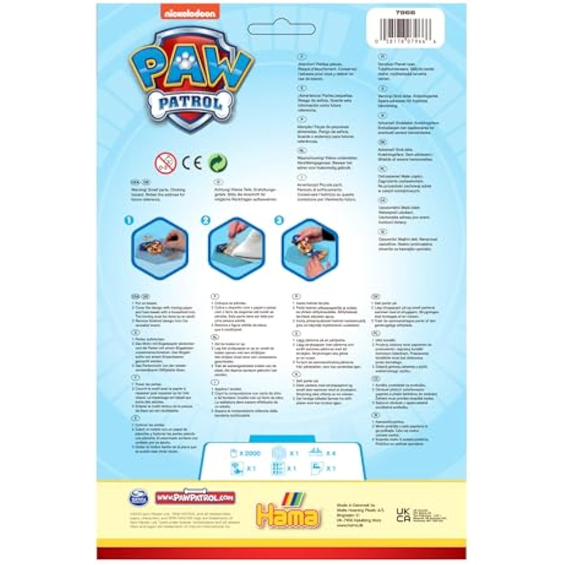 Hama Beads Paw Patrol Hanging Box – Kids Arts and Crafts Kit