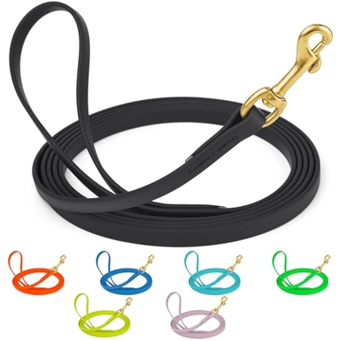 Viper Biothane Dog Tracking Lead – Waterproof Long Line Leash, 1/2" x 33ft