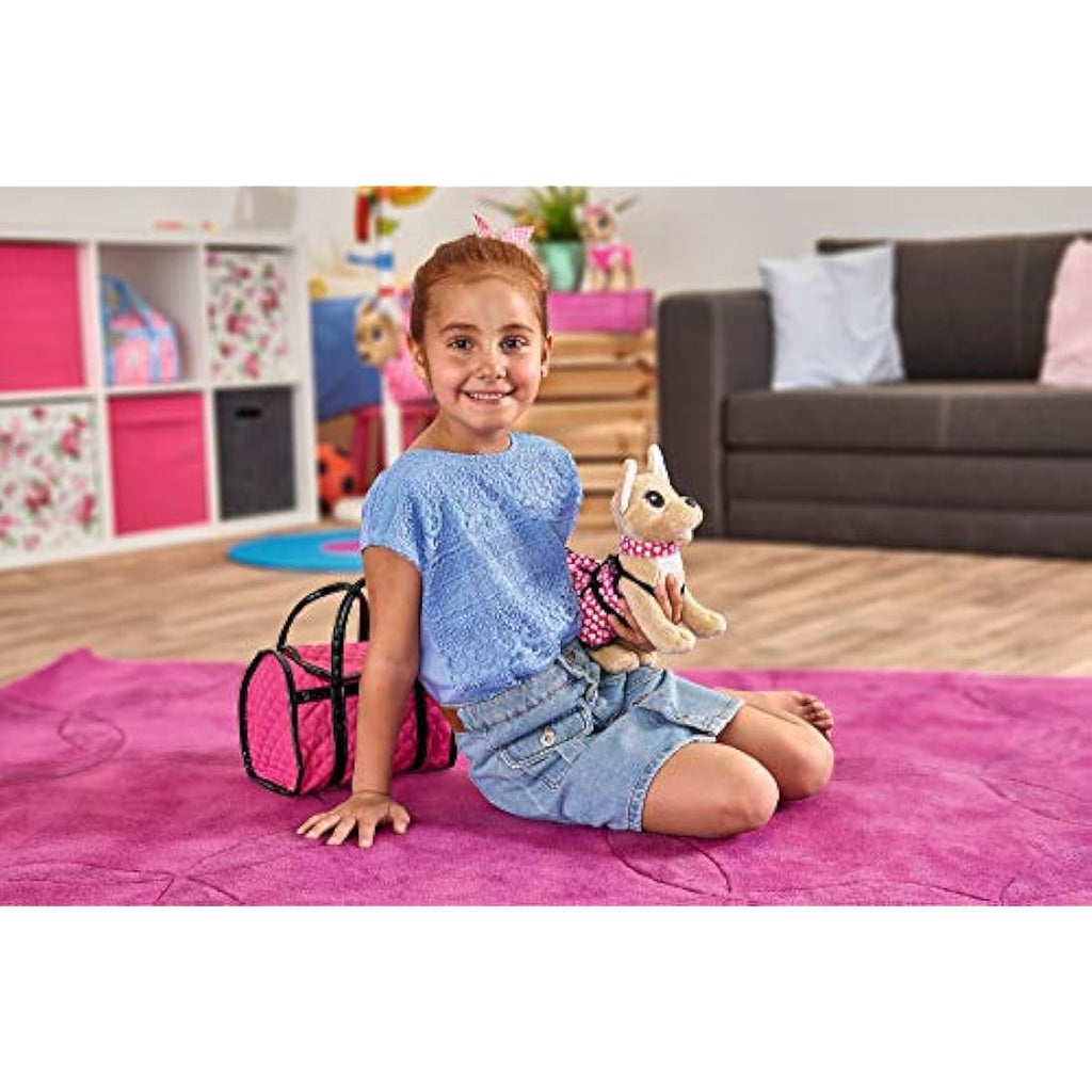 Simba Chi Chi Love Paris II Plush Dog Set - Glow in the Dark Toy