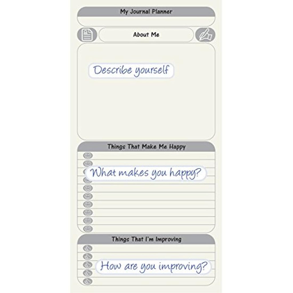 Jolof Store Weekly Planner Refill for Standard Traveler's Notebook – 2 Pack