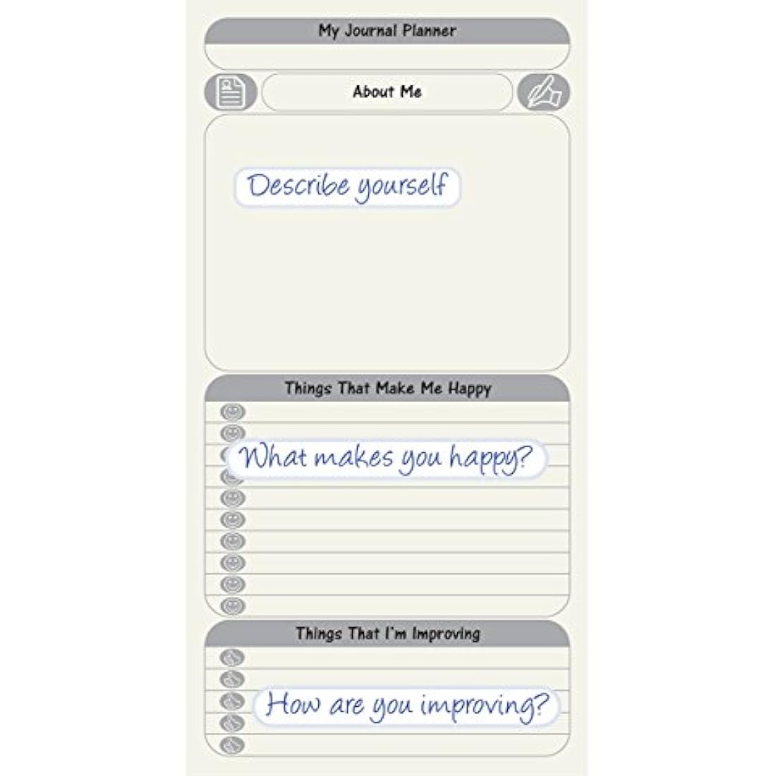 Jolof Store Weekly Planner Refill for Standard Traveler's Notebook – 2 Pack