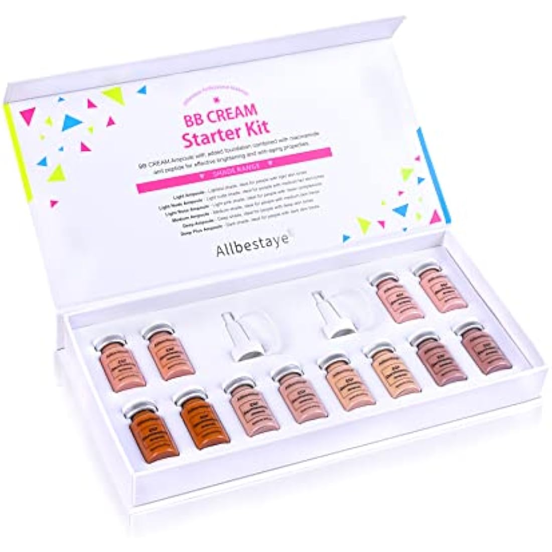 Jolof Store BB Glow Microneedling Serum – Semi-Permanent Foundation Set