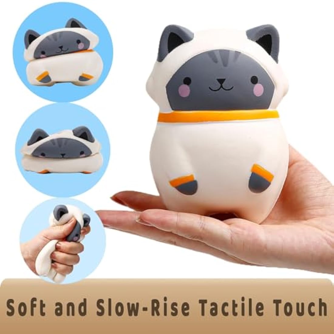 Anboor Cat Squishy – Kawaii Scented Slow Rising Stress Relief Toy