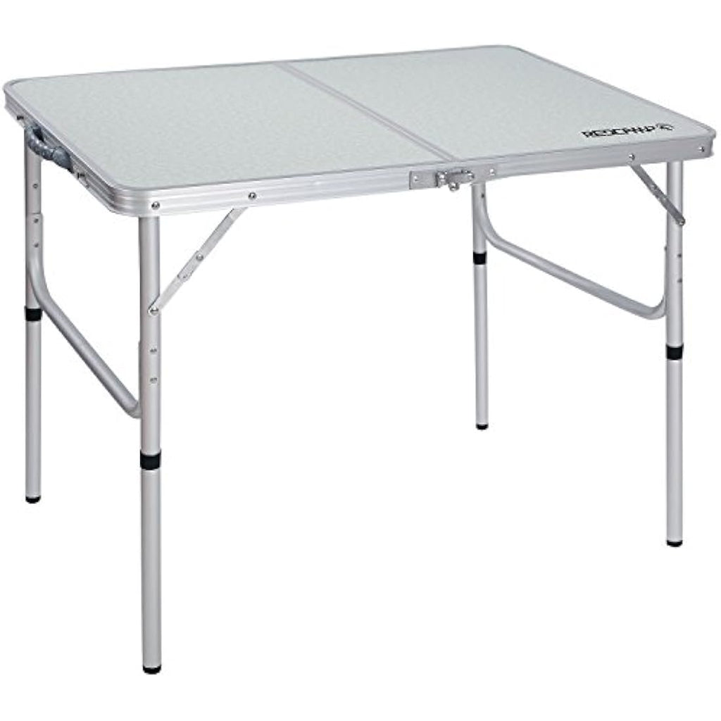 REDCAMP 3ft Folding Camping Table | Adjustable Height Aluminum Table