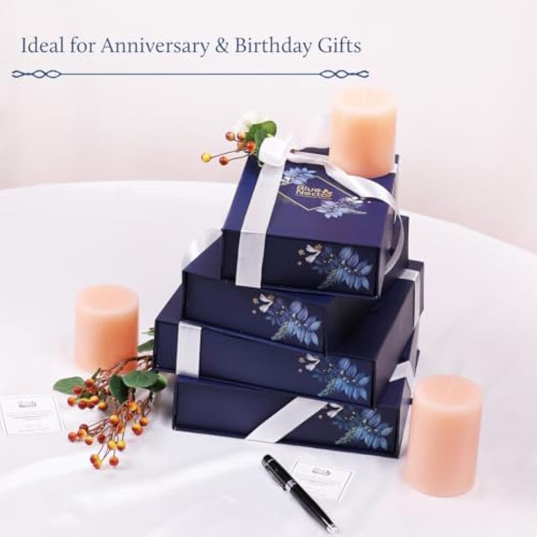 Blue Nectar Ayurvedic Skincare Gift Set - 5pc Face Care Kit for All Skin