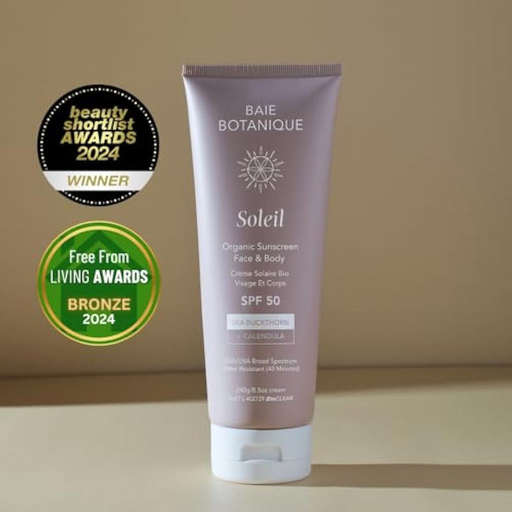 Baie Botanique SPF 50 Mineral Sunscreen | Organic Reef Safe - 240g
