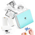 Phomemo M02 Mini Pocket Thermal Printer with 3 Label Rolls – Green