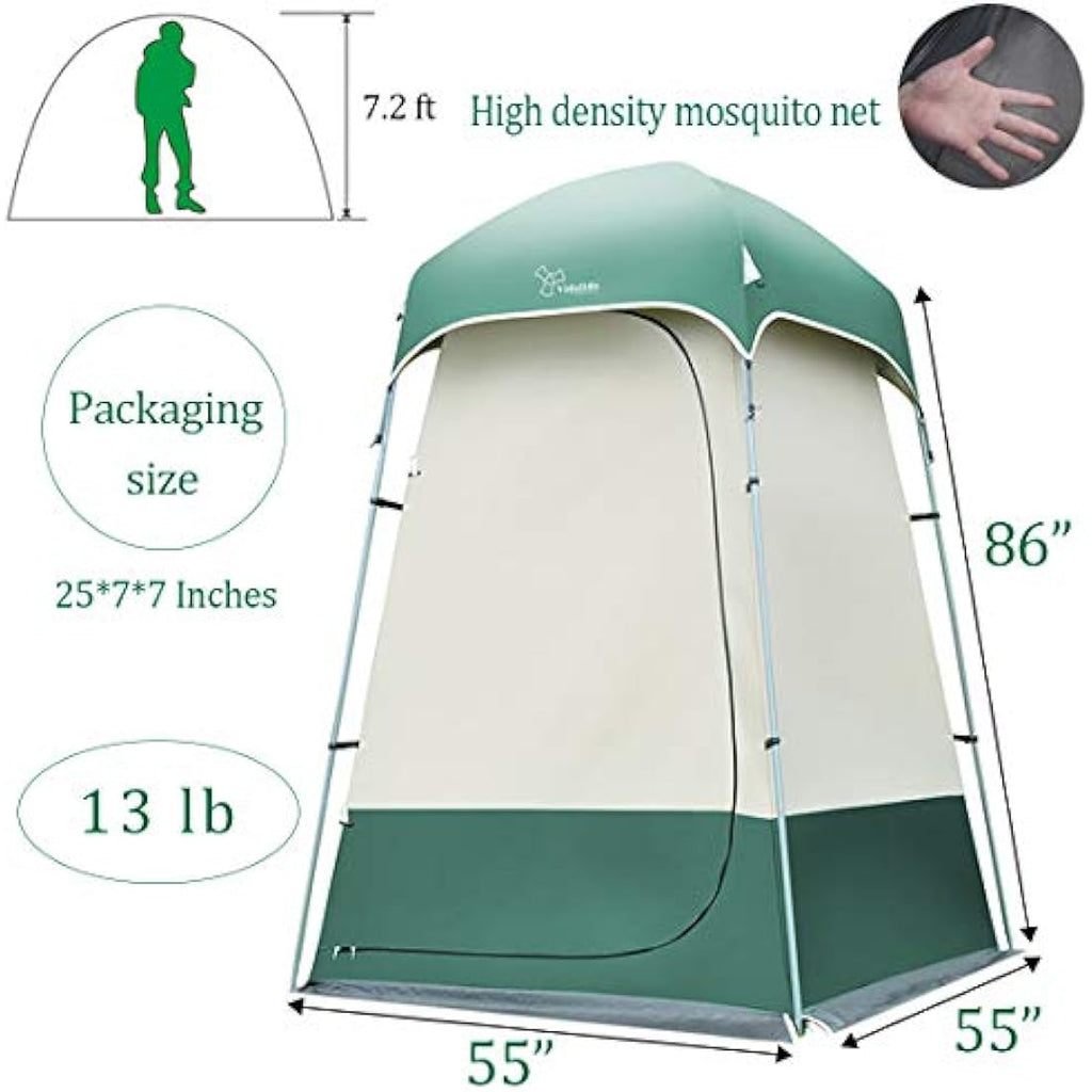 Jolof Store Portable Outdoor Shower Tent – Privacy Changing Room Shelter