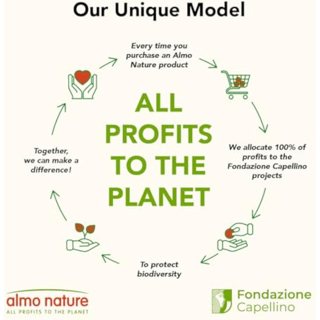 Almo Nature Cat Litter – 100% Natural Plant-Based Clumping – 4.54kg