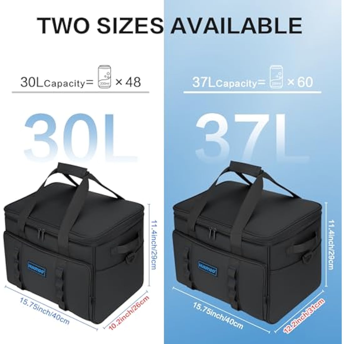 Hulongo 30L Insulated Cooler Bag – Leakproof Waterproof Thermal Bag