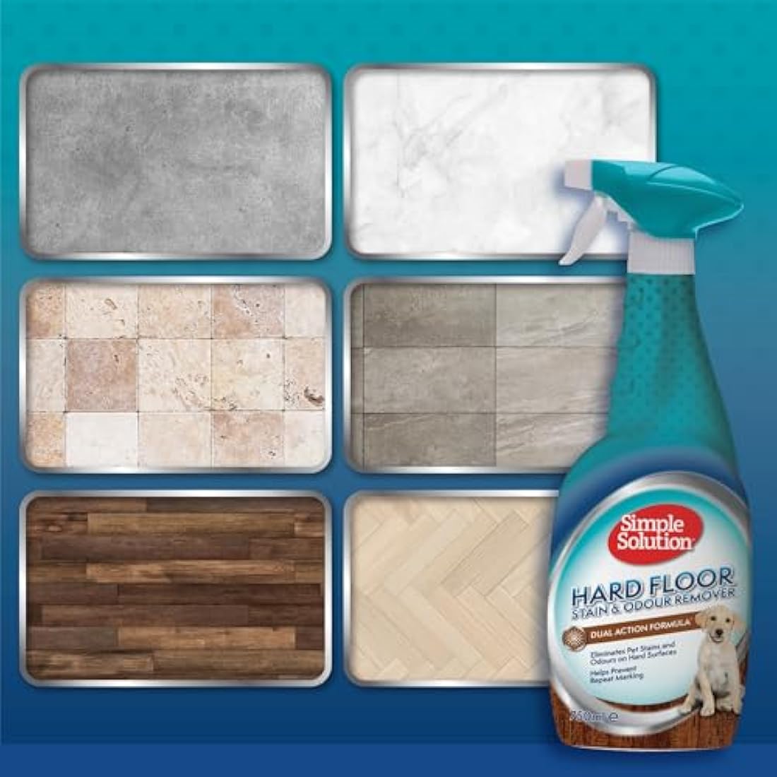Simple Solution Hard Floor Pet Stain and Odour Remover - 750ml
