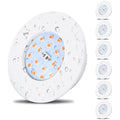 HiBay 5W Ultra Slim LED Recessed Downlights - IP44 Warm White (6 Pack)