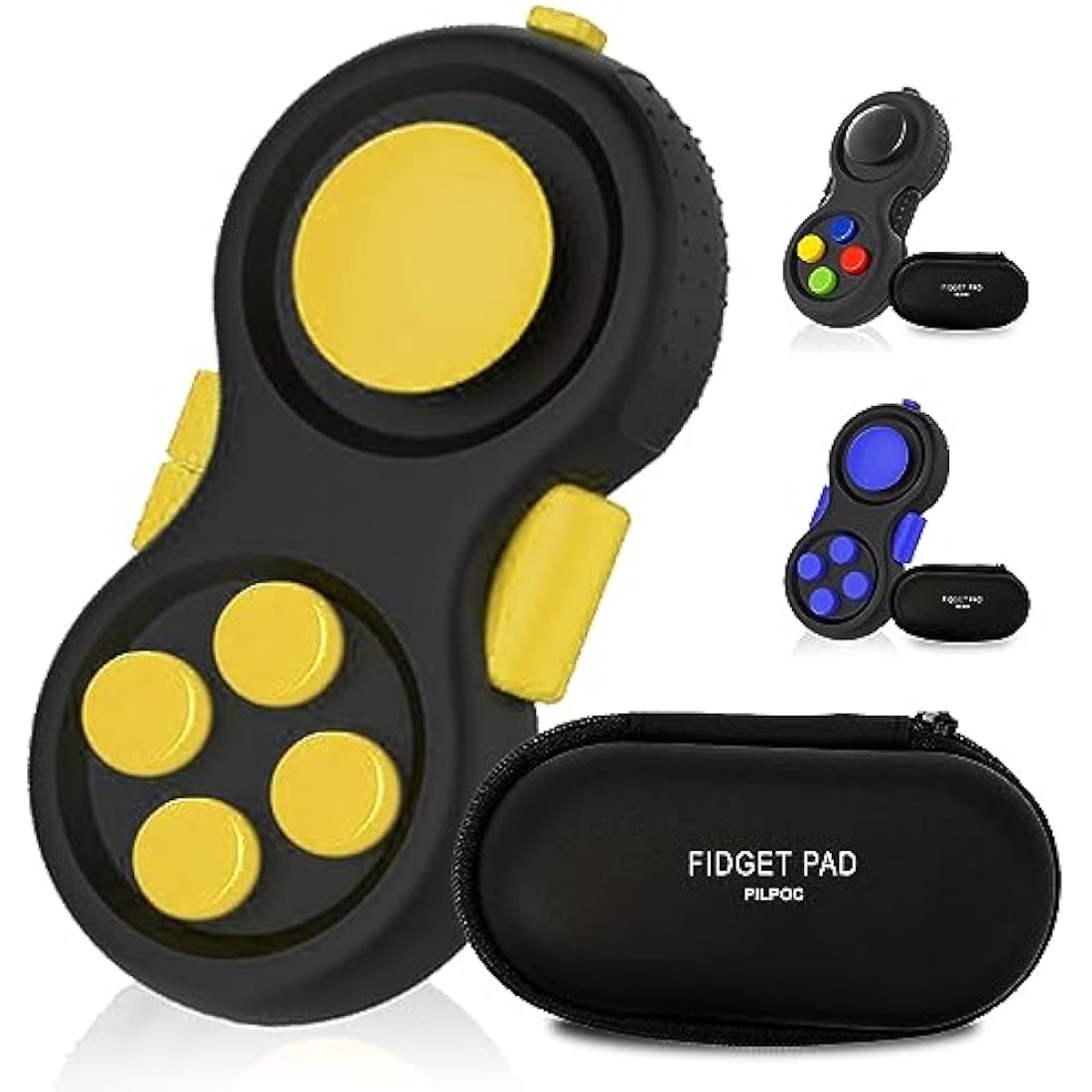 PILPOC Fidget Pad Controller – 8-Function Sensory Toy for Focus & Stress