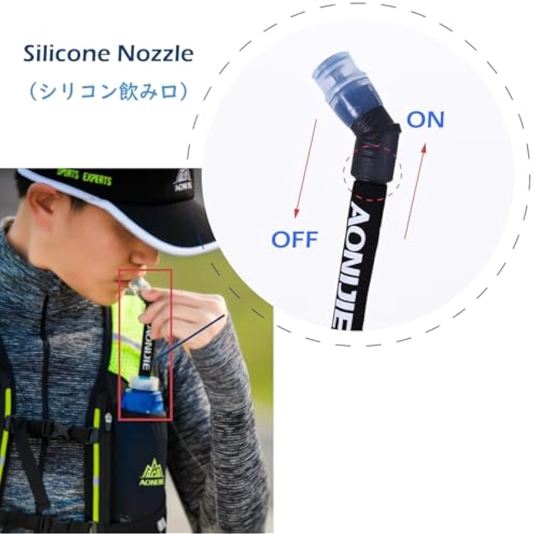 TRIWONDER Soft Flask – BPA-Free TPU Foldable Running Water Bottle