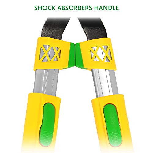 GRÜNTEK Q-32 Telescopic Hedge Shears | 680-825mm Adjustable Garden Pruners