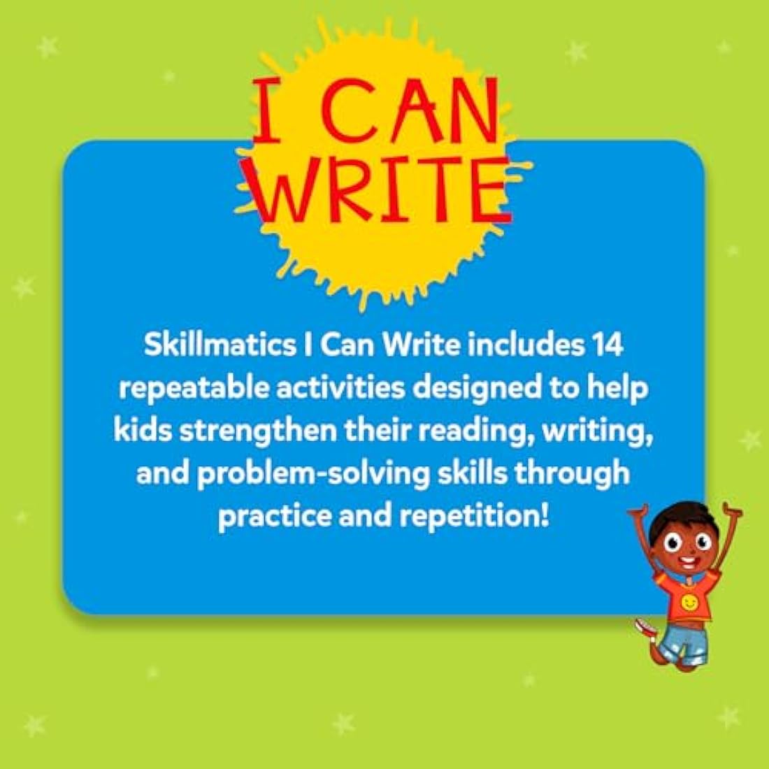Skillmatics I Can Write - Reusable Preschool Writing Activity Mats