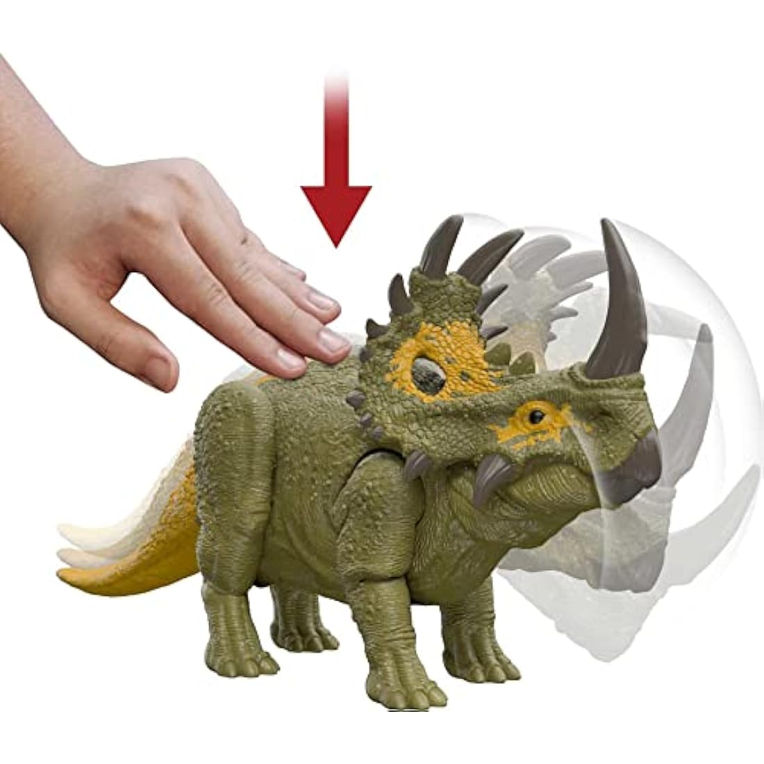 Jurassic World Sinoceratops Dinosaur Action Figure with Roaring Sound