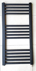 Greened House Milano Black Heated Towel Rail | 400x800mm Steel Radiator