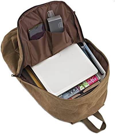 Vintage Canvas Backpack | Unisex Laptop Travel Daypack