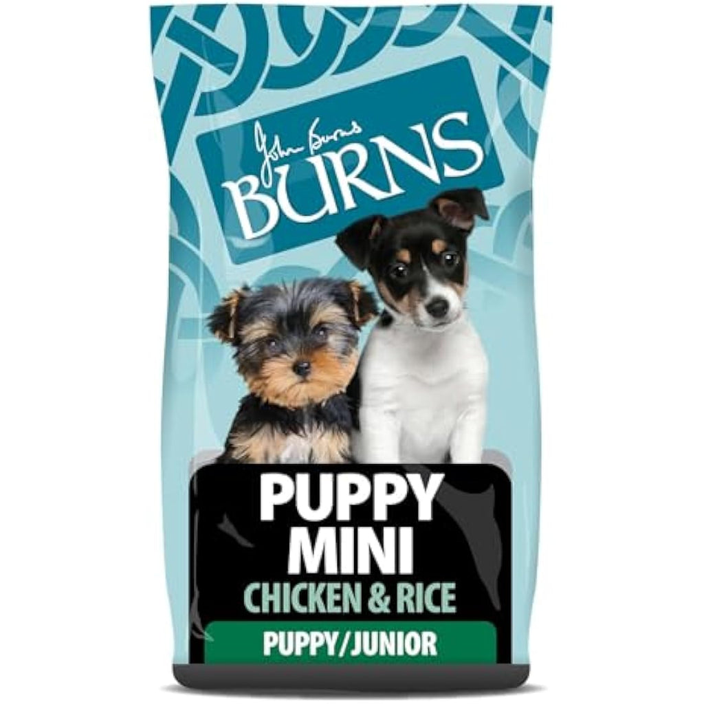Burns Pet Nutrition Puppy Mini Chicken & Rice Dry Dog Food – 6kg