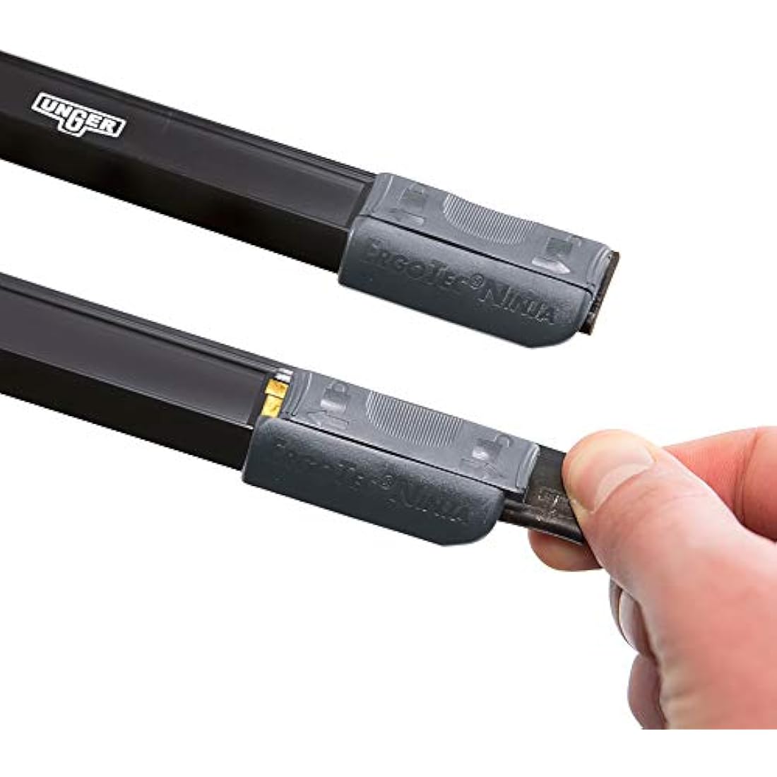 Unger ErgoTec NINJA Window Squeegee 45cm – Professional 40° Aluminium