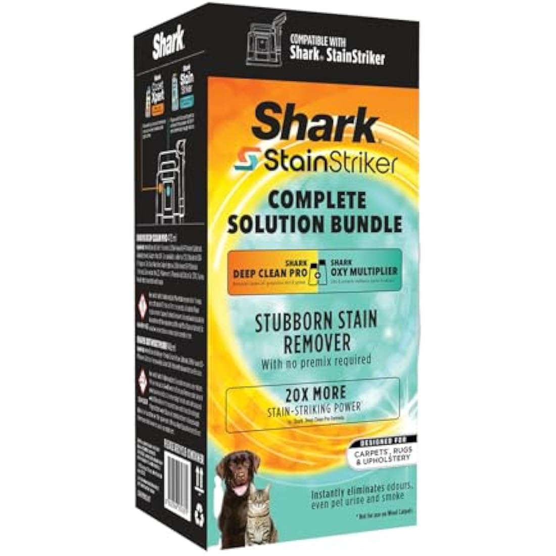 Shark StainStriker Carpet Extractor Solution Bundle - 1.42L Refill