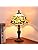 MIAOKE Tiffany Stained Glass Table Lamp – Handmade Art Nouveau Desk Light