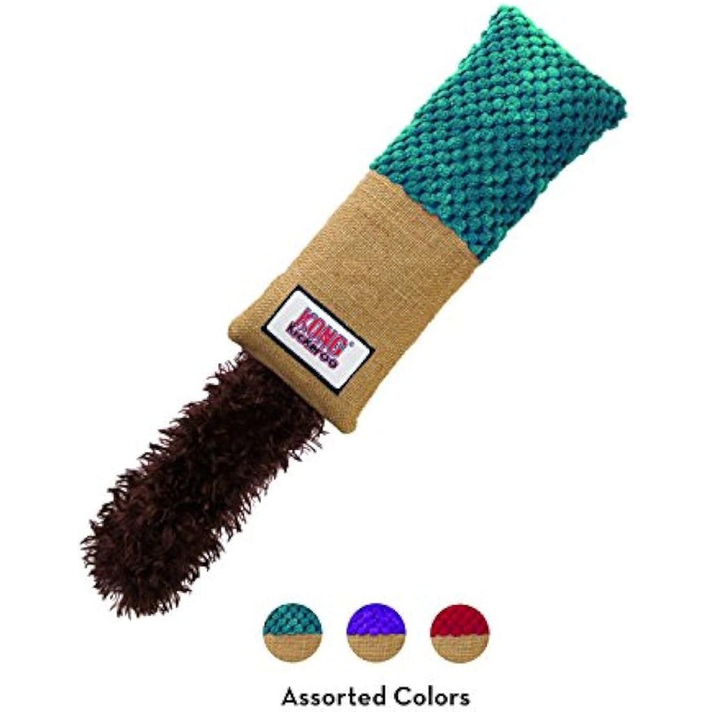 KONG Kickeroo Catnip Toy – Crinkle Plush Kicking Toy for Cats