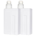 Zerodeko 1000ml Laundry Detergent Dispenser – Leak-Proof PE Bottle, 2PCS