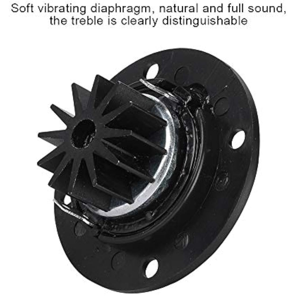 Socobeta 2Pcs HiFi Silk Film Dome Tweeter - 30W 6Ω Treble Loudspeaker