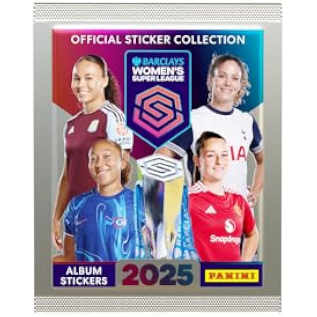 WSL 2025 Official Sticker Collection - 50 Pack Box by Jolof Store
