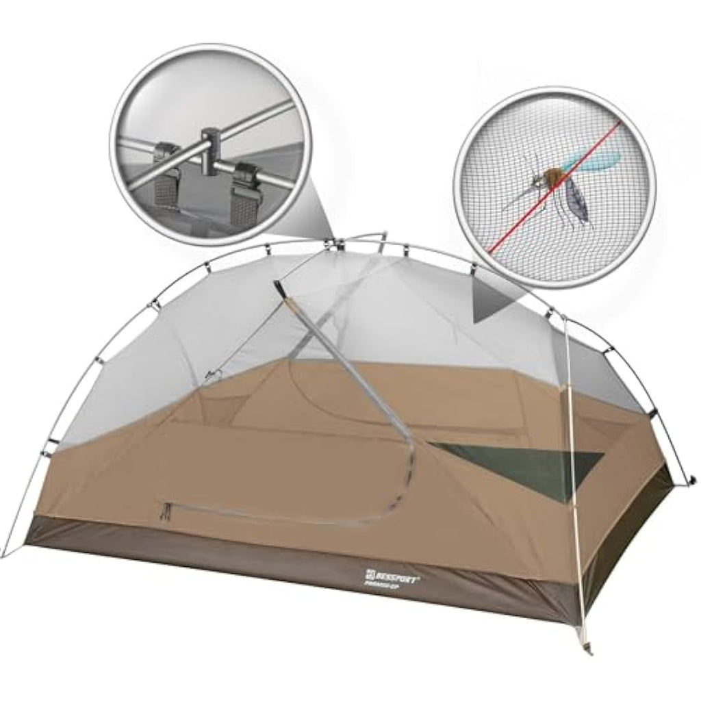 Bessport 3-Person Backpacking Tent – Waterproof Lightweight Shelter