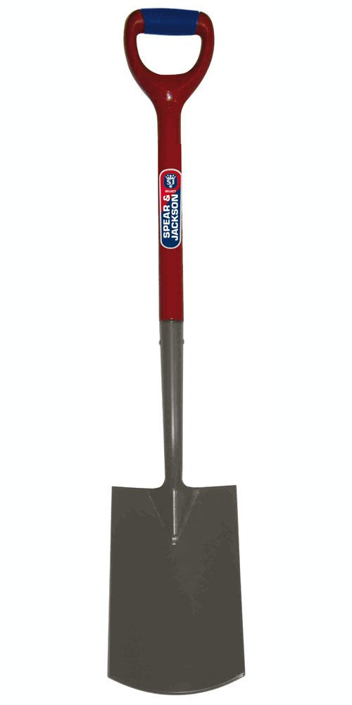 Spear & Jackson Select Carbon Steel Digging Spade – Heavy Duty Garden Tool
