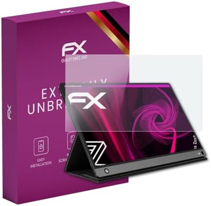 atFoliX 9H Hybrid-Glass Screen Protector for Asus ZenScreen MB16AMT