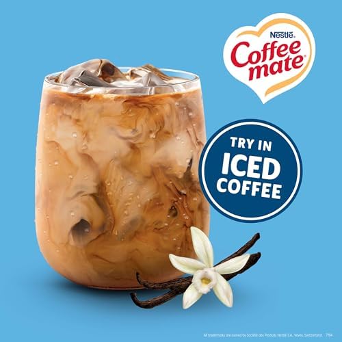 Coffee Mate French Vanilla Liquid Creamer Singles – 180 Pack Bulk