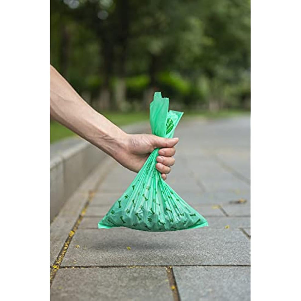 Biodegradable Dog Poop Bags – 360 Extra Thick Corn Starch Bags