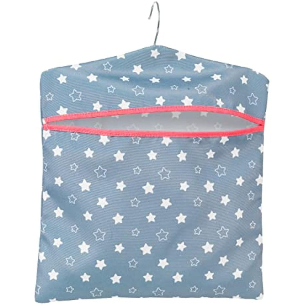 Kleeneze Star Print Peg Bag – Hanging Laundry Storage for 50 Pegs