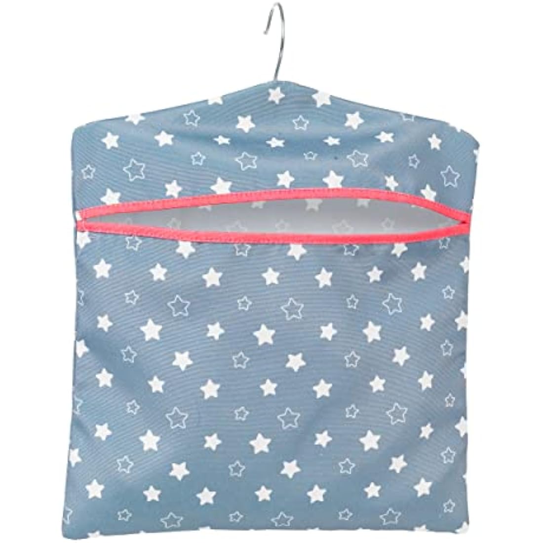 Kleeneze Star Print Peg Bag – Hanging Laundry Storage for 50 Pegs
