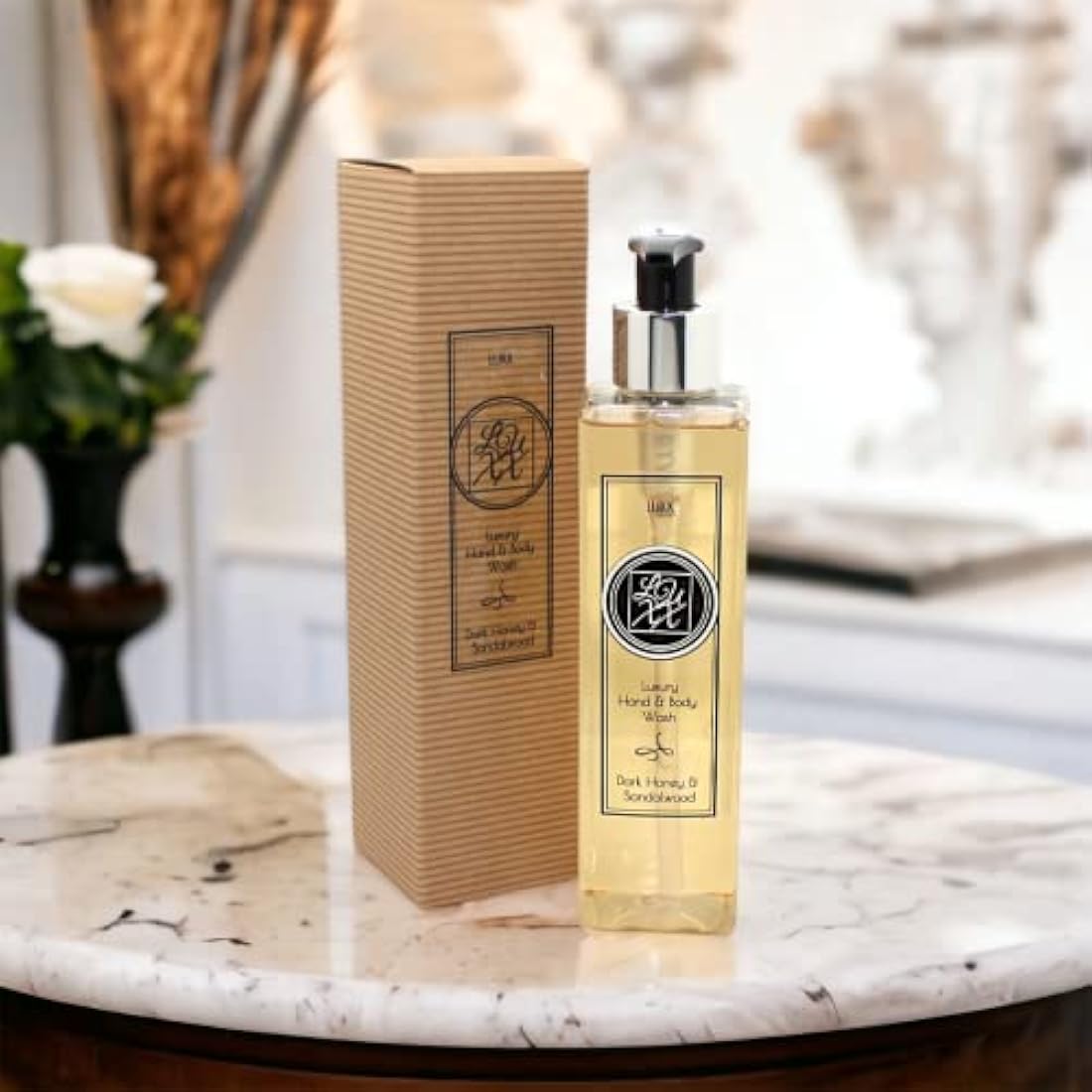 Dark Honey & Sandalwood Hand Soap & Body Wash - 250ml