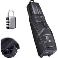 CHAMPKEY Golf Travel Bag with Wheels | Hard Case Top | 1680D Oxford Fabric