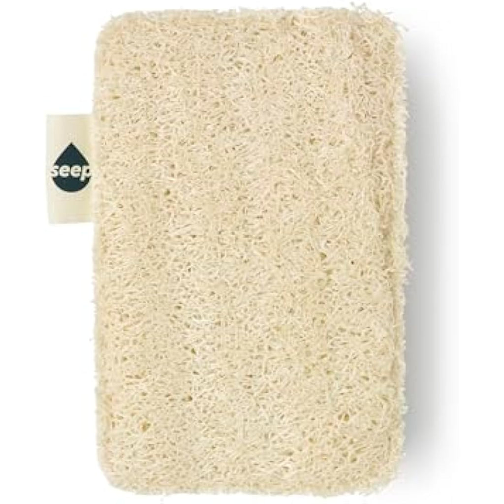 Seep Eco Sponges – 12 Pack Compostable Loofah & Cellulose Scourers