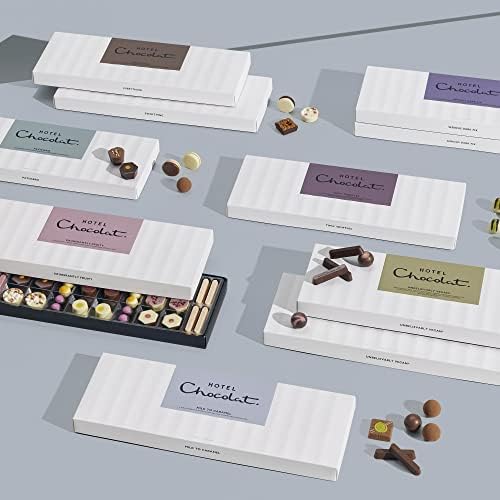 Hotel Chocolat Tipsy Truffles – 27-Piece Liqueur Chocolate Gift Box