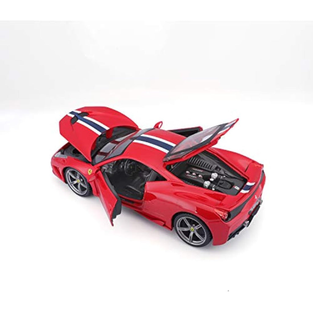 Ferrari 458 Speciale Diecast Model Car – 1:18 Scale Race and Play