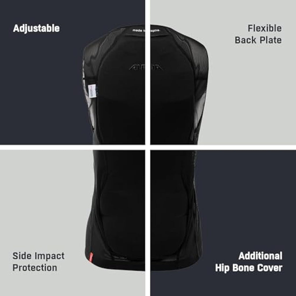Alpina Proshield Women's Back Protector Vest – Breathable Mesh Armor