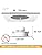 iLC Smart LED Recessed Downlights | 4 Inch CCT Alexa Compatible | 6 Pack