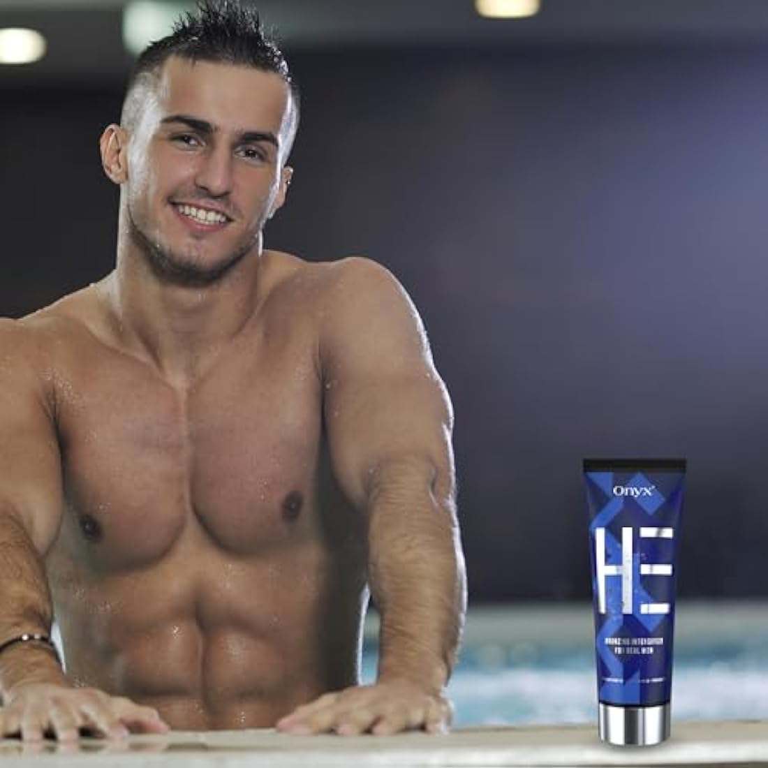 Onyx HE Men's Tanning Accelerator – Muscle Enhancing Sunbed Cream