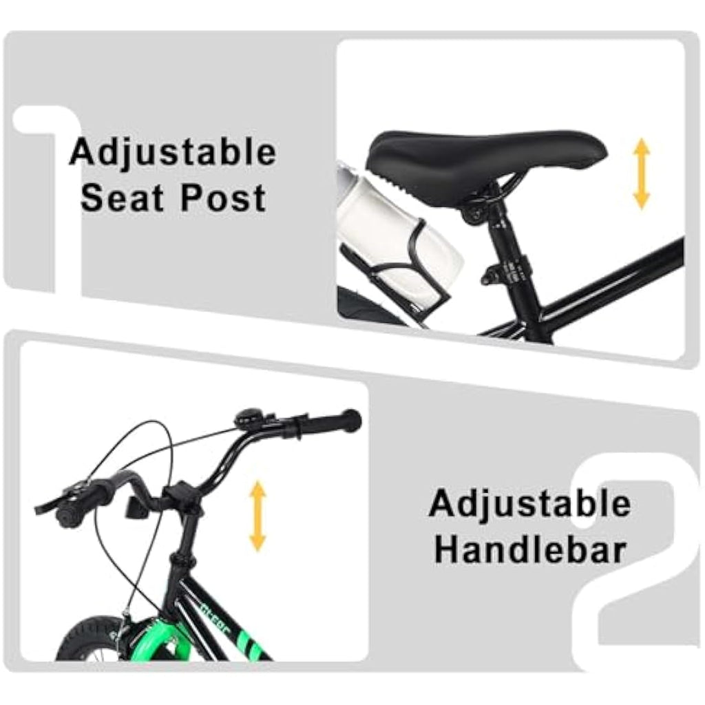 Glerc Fantasy 20 Inch Kids Bike – Steel Frame Bicycle with Handbrake