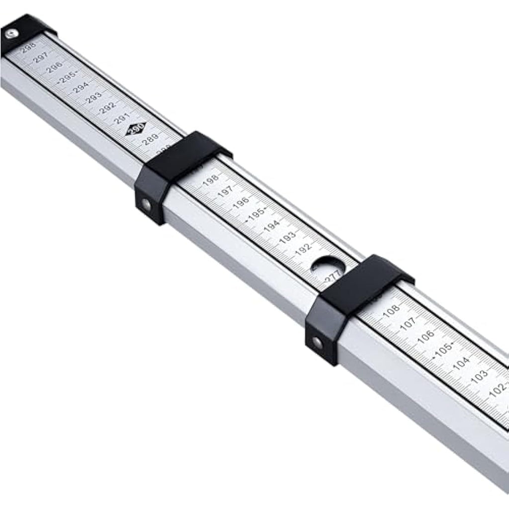 Firecore 3m Telescopic Levelling Staff | Aluminium Measuring Rod