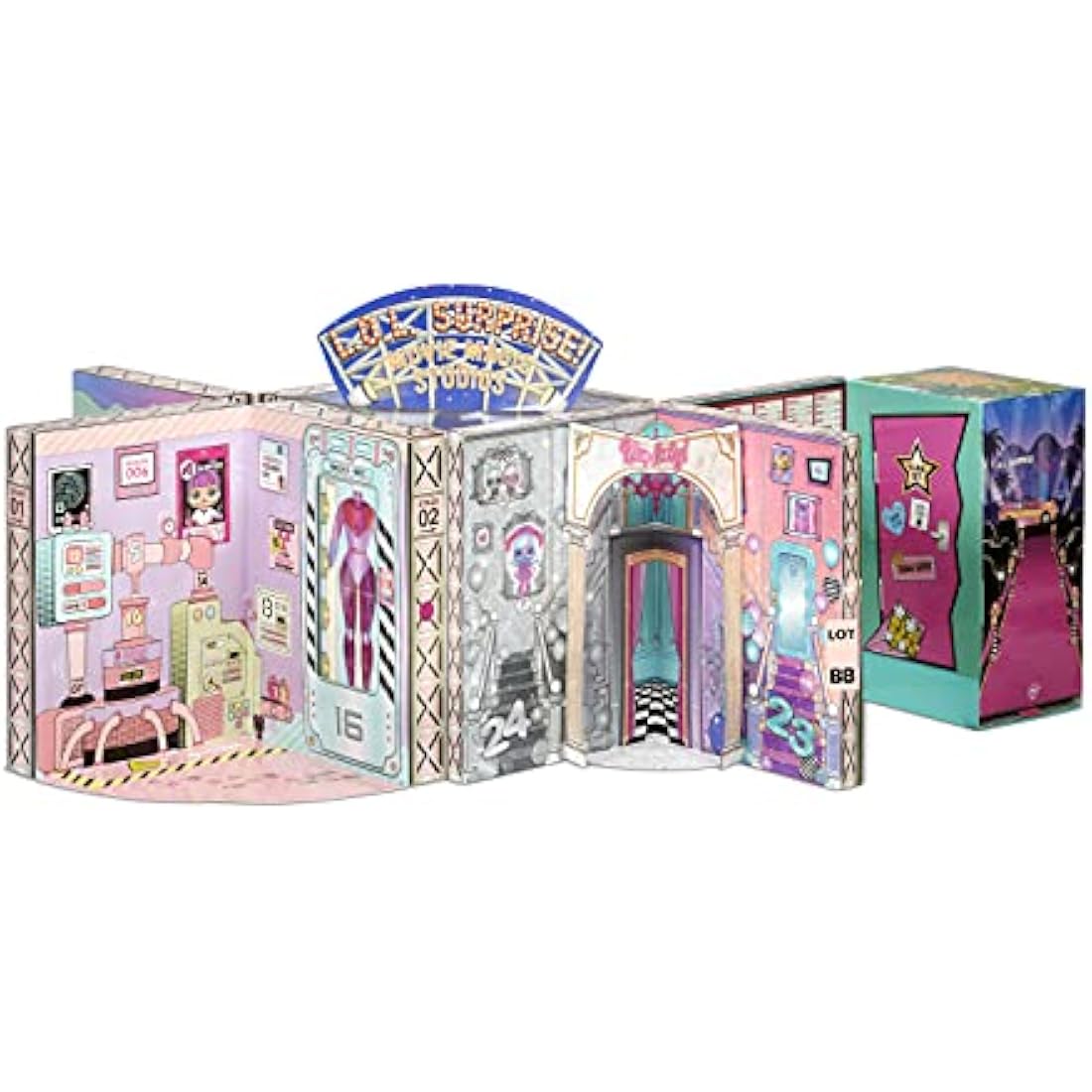 L.O.L. Surprise! OMG Movie Magic Studios Playset with 12 Dolls