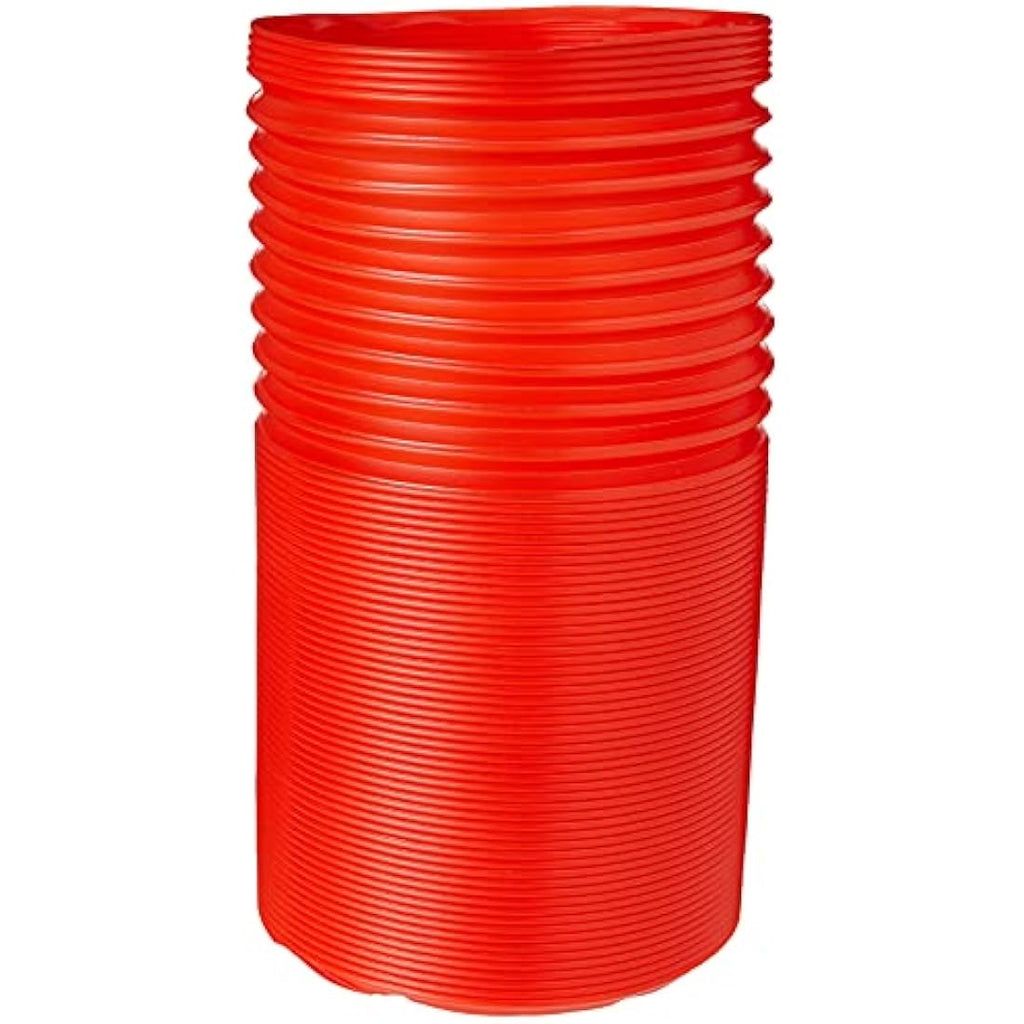 SnuggleSafe Way to Go Fun Tunnel – Flexible Weatherproof Pet Toy, Red